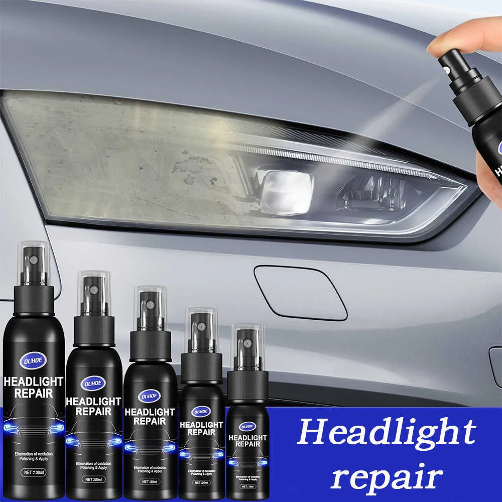 HeadlightScrubPro Car Headlight Polishing Kit: Scratch Remover, Renewal  Polish & Maintenance Liquid for Auto Use