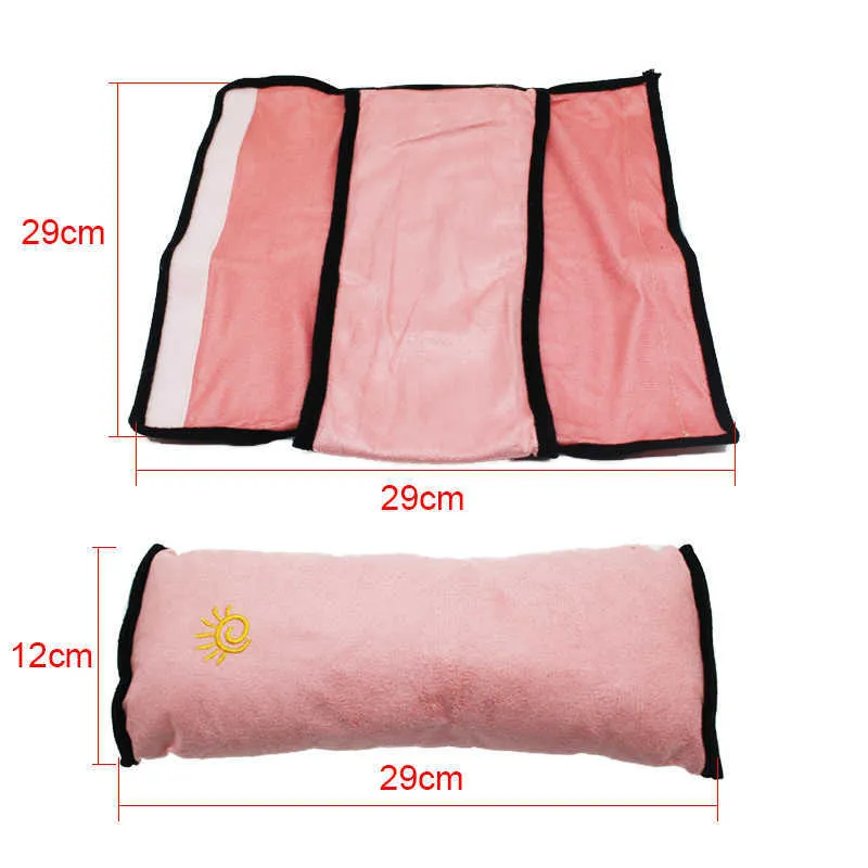 thumbnail image 2 of 2 Pack Cute Bow Car Seat Belt Cover Pads, Universal Seatbelt Protector With Cute Bow, Comfortable Cotton & Linen Seatbelt Shoulder For Car Truck SUV Carmera Backpack Straps, Pink 2 of 13
