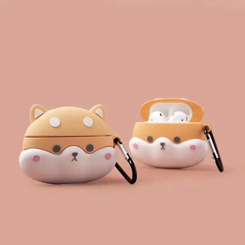 Étui Silicone AirPods Pro Design Dessin Animé 3D - Protection Mignonne Et Antichoc - Modèle Winnie