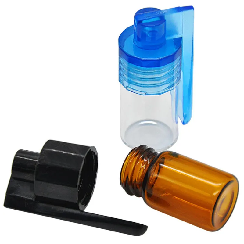 Safe Snorting Kit Nasal Spray Bottles Snuff Kit Pocket Cigarette Case Style Acrylic ...