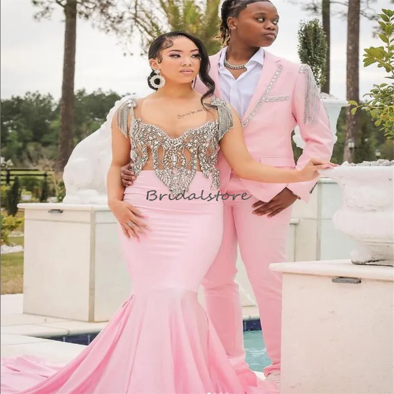 Pink long on sale evening dresses