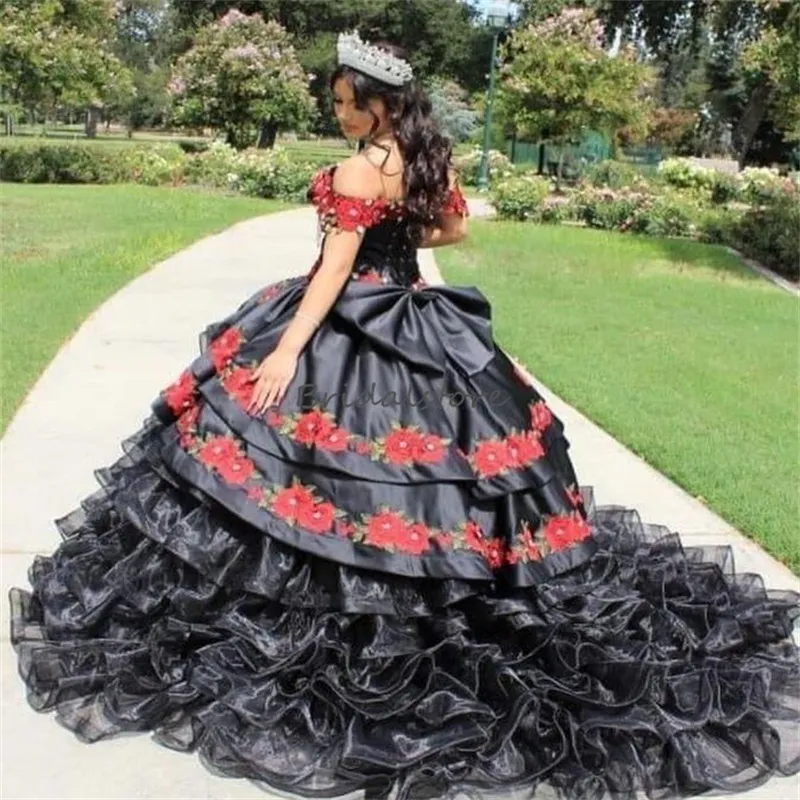 Black quinceanera dresses 2018 hotsell