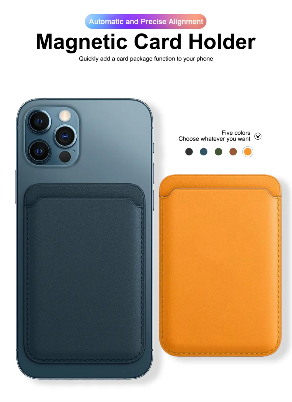 wireless charging compatible wallet case