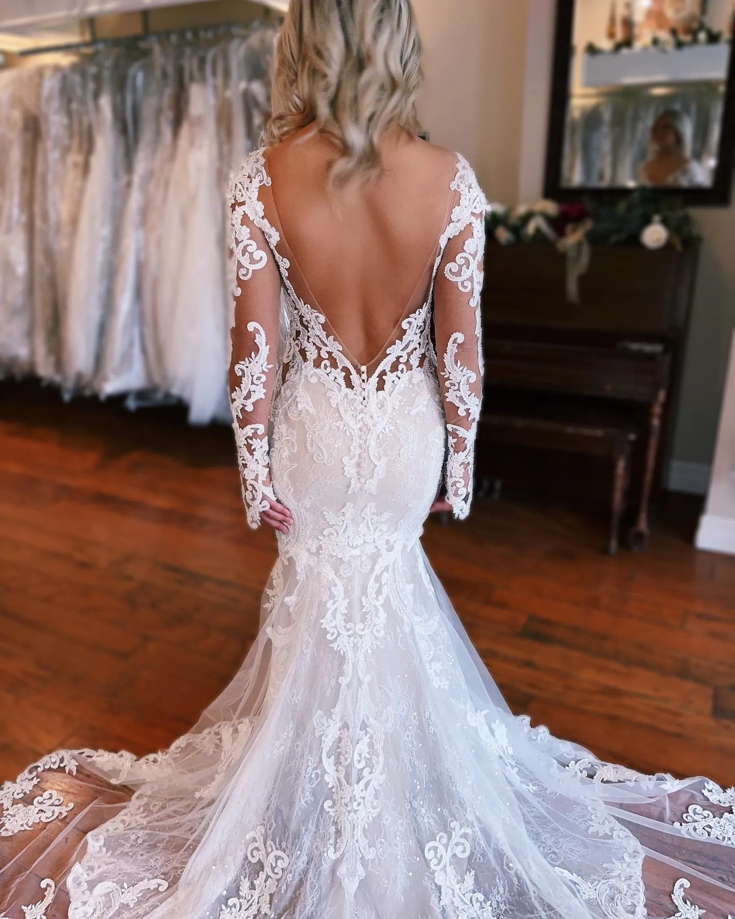 Elegant Plus Size Lace Mermaid Wedding Dress - Ivory Beaded Bridal Gown,  Shop Now! from Dhgate Mermaid Wedding Dresses - price 231.16