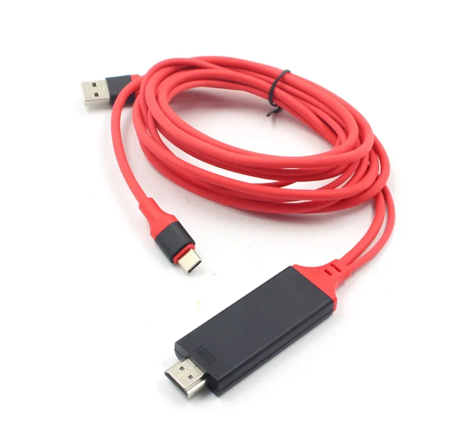 Совместимый Кабель 4K Type C С HDMI 3in1, Адаптер Для Мобильного Телефона И  Телевизора, HDTV Телевизор, Цифровой AV Адаптер От Dokeyelec, 461 руб. |  DHgate