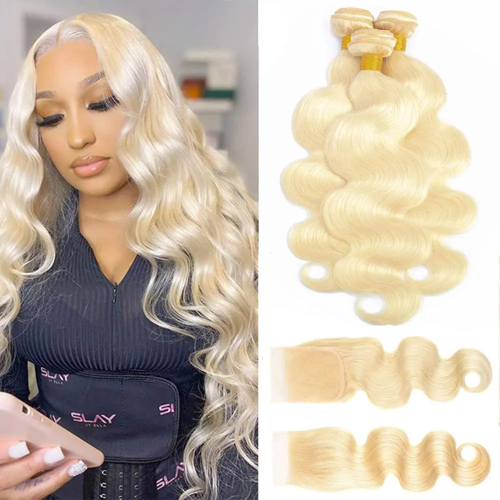 Lace frontal pre plucked with bundles cheap