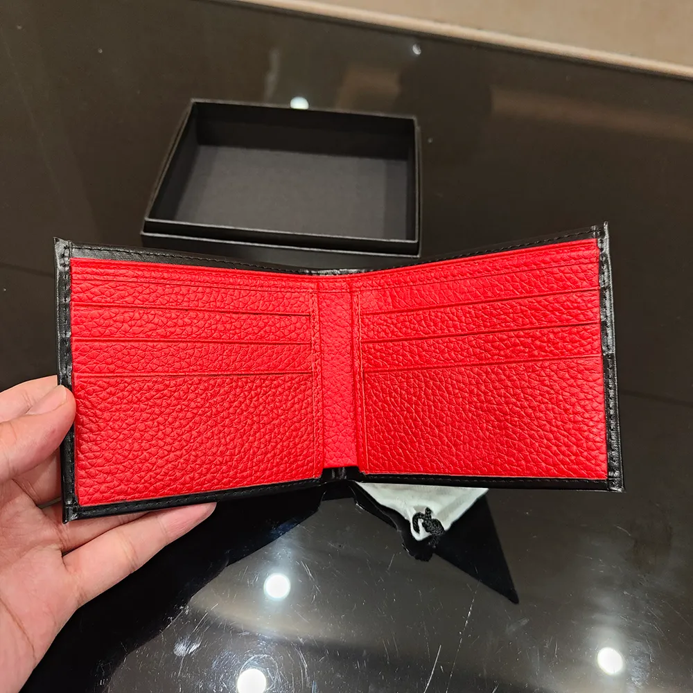 Designer red wallet hotsell