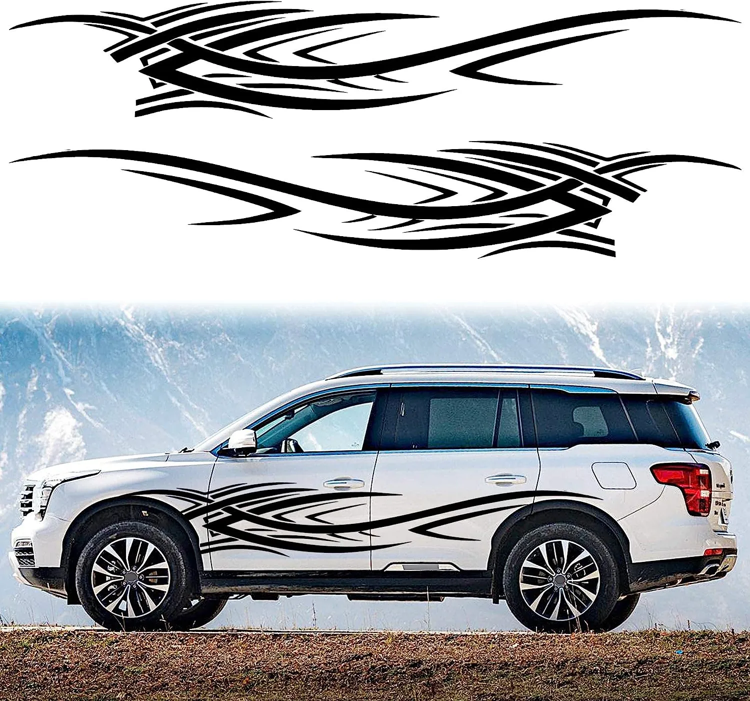 DHgate.com:Universal Truck Car Sport Power Flame Body Sticker 