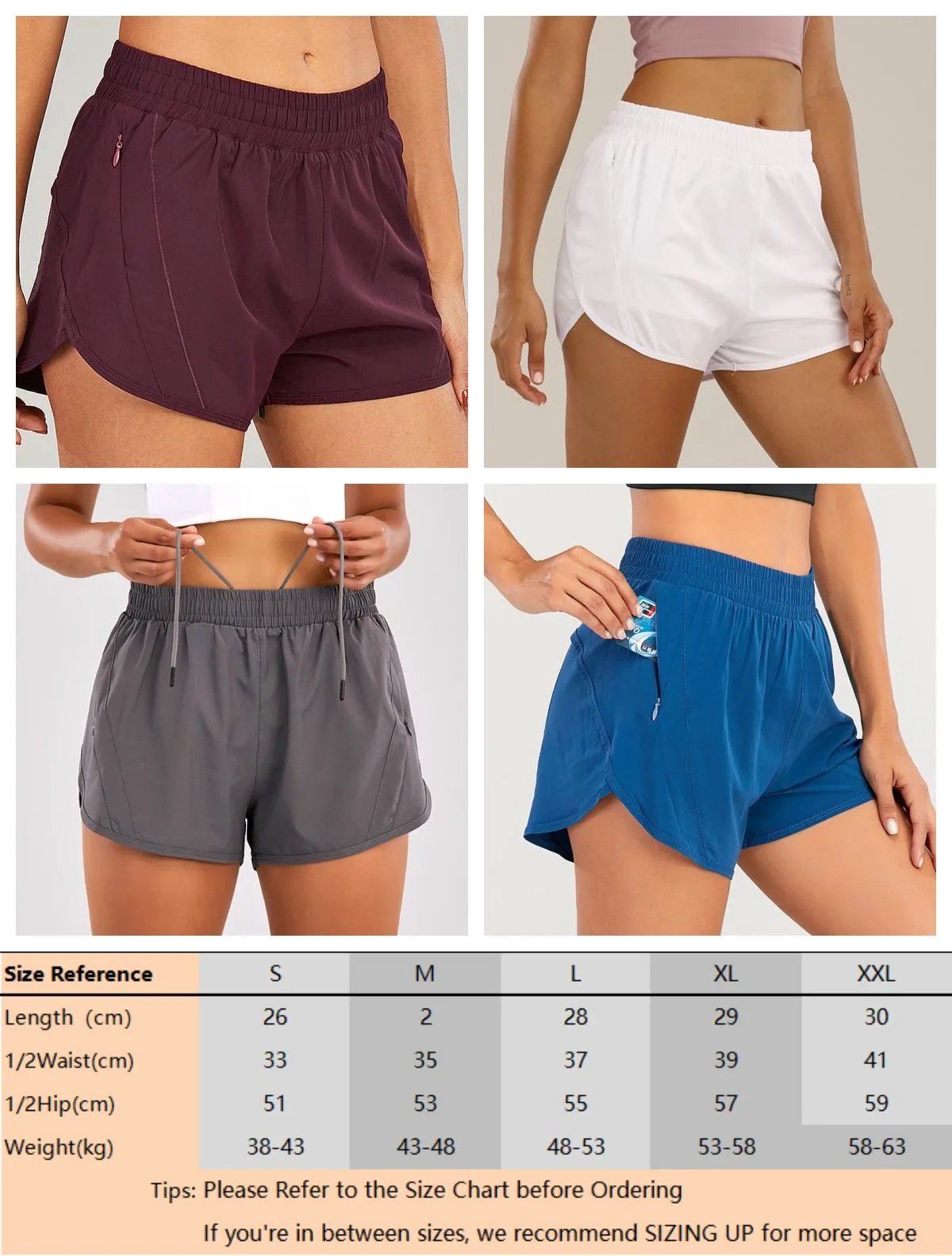 Athletic Shorts With Liner