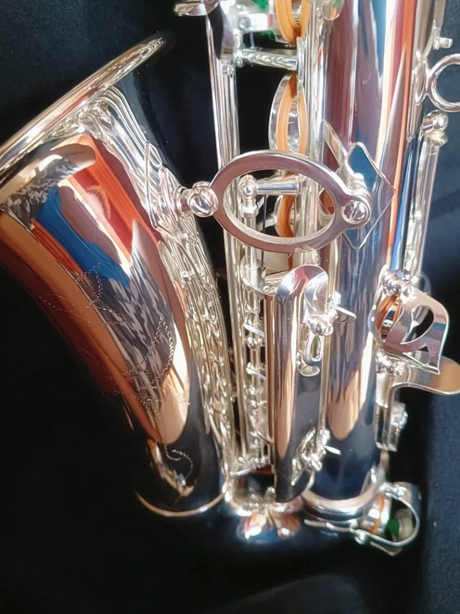 Best quality Alto Saxophone Japan YAS-82Z E-Flat Brass Silver Plated Sax Performance Musical Instrument With Case Accessories