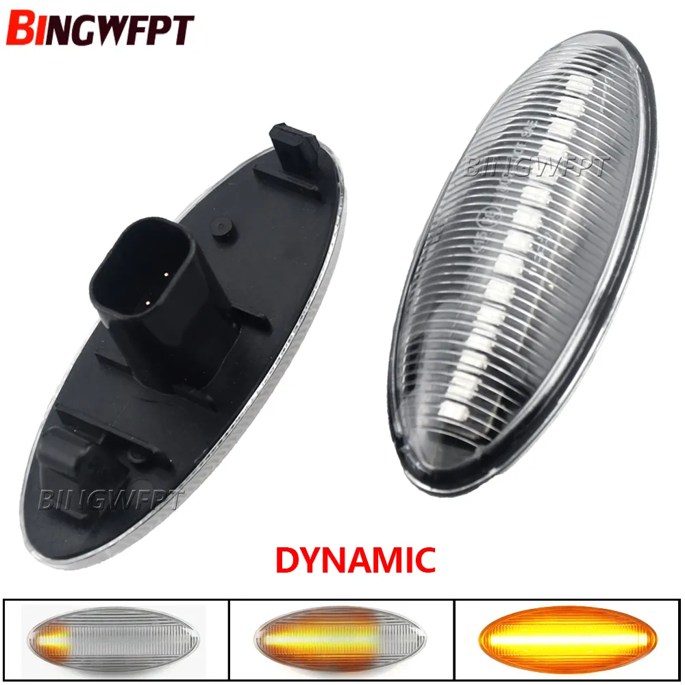 LED Side Marker / Turn Signal Indicator Light For Toyota Yaris, RAV4, Corolla, Auris (2005-2011) – Amber Lens