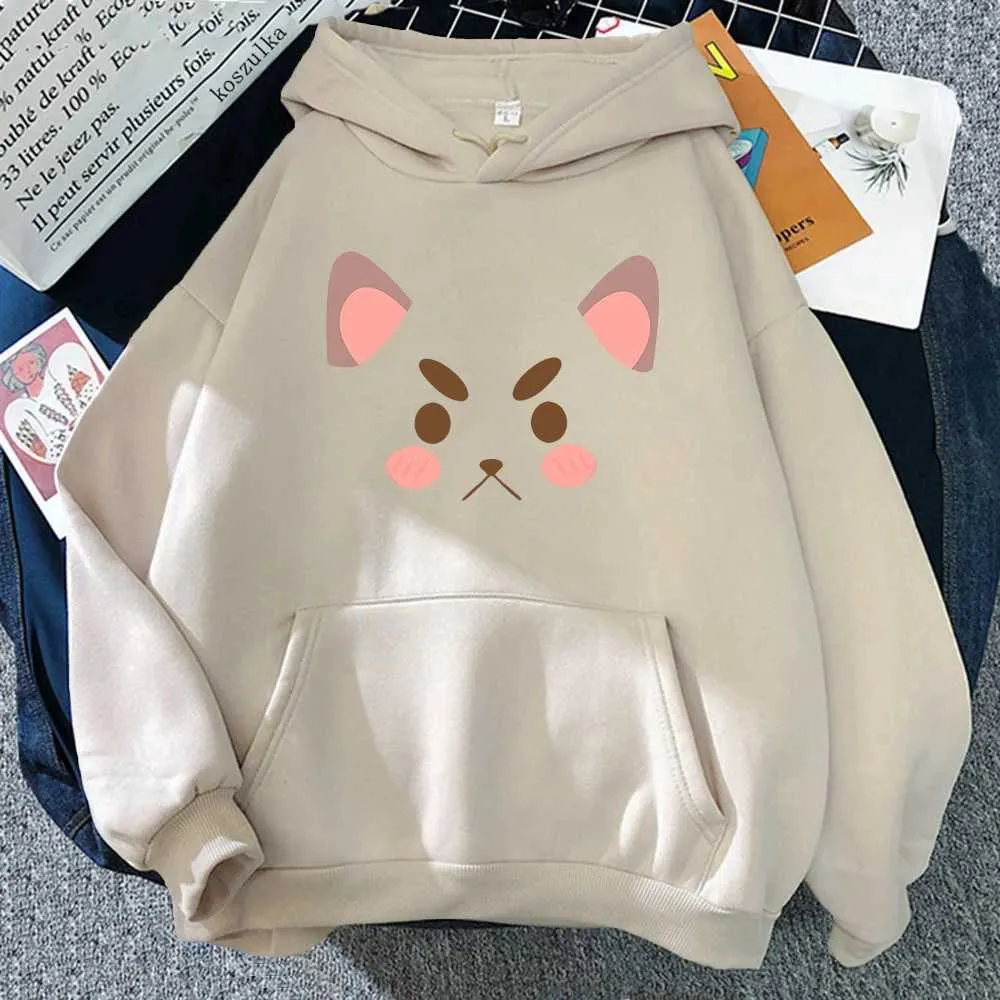Kawaii Bee And Puppycat Womens Hoodie Anime Cartoon Funny Print Cute Sweatshirts For Women For Harajuku Style Unisex Korean Plus Size Pullover From Lyq669 11.86 DHgate.Com