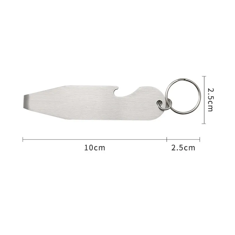 Apribottiglie In Acciaio Inox A Forma Di Carta Di Credito Con Simbolo Del Poker, Per Portafogli, Colore Argento, Acciaio Inossidabile, A, 1 Pezzo