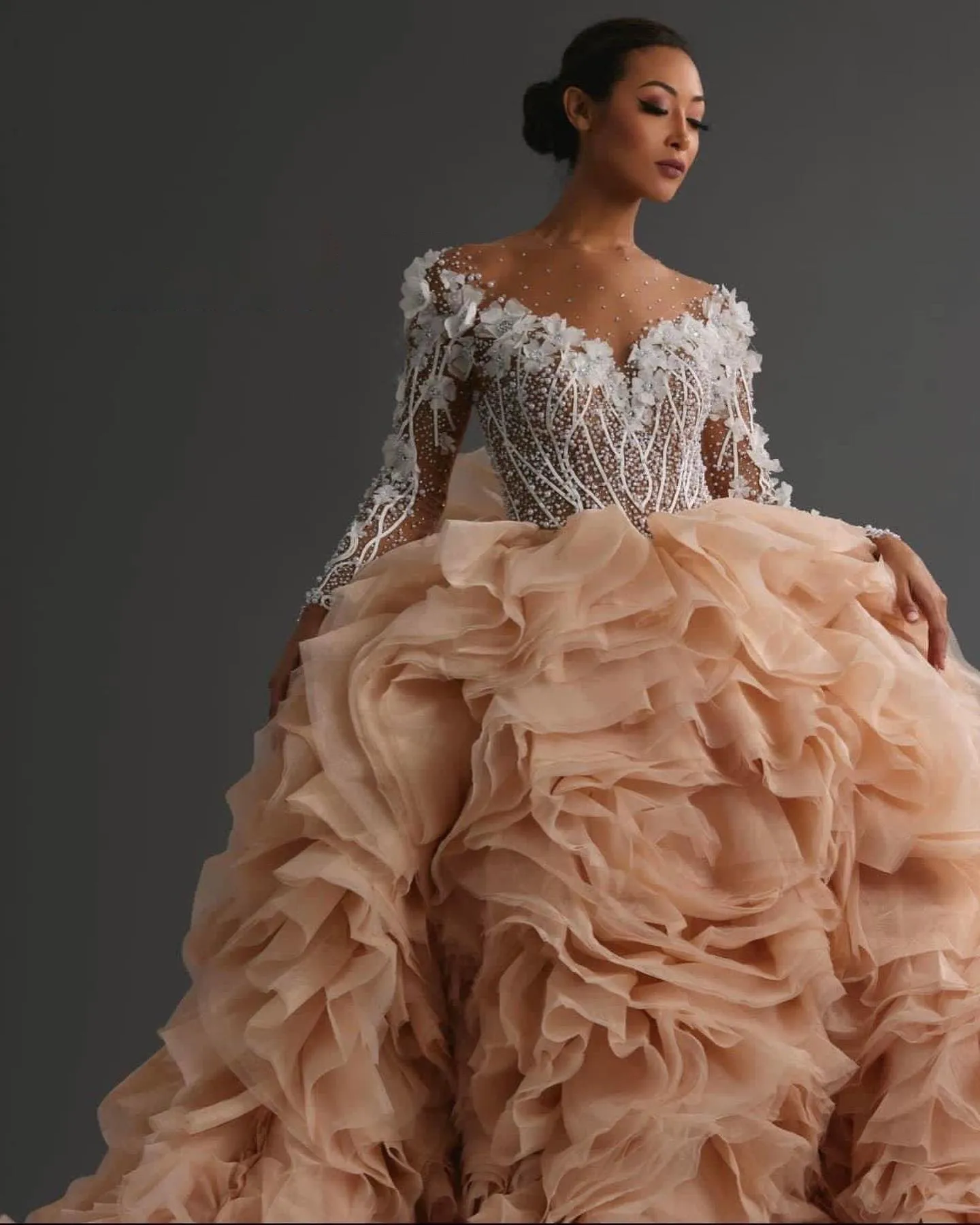 Puffy V Neck Wedding Dresses Off Shoulder Full... From Manweisi, $315.23 | DHgate.Com Puffy V Neck Wedding Dresses Off Shoulder Full... From Manweisi, $315.23 | DHgate.Com