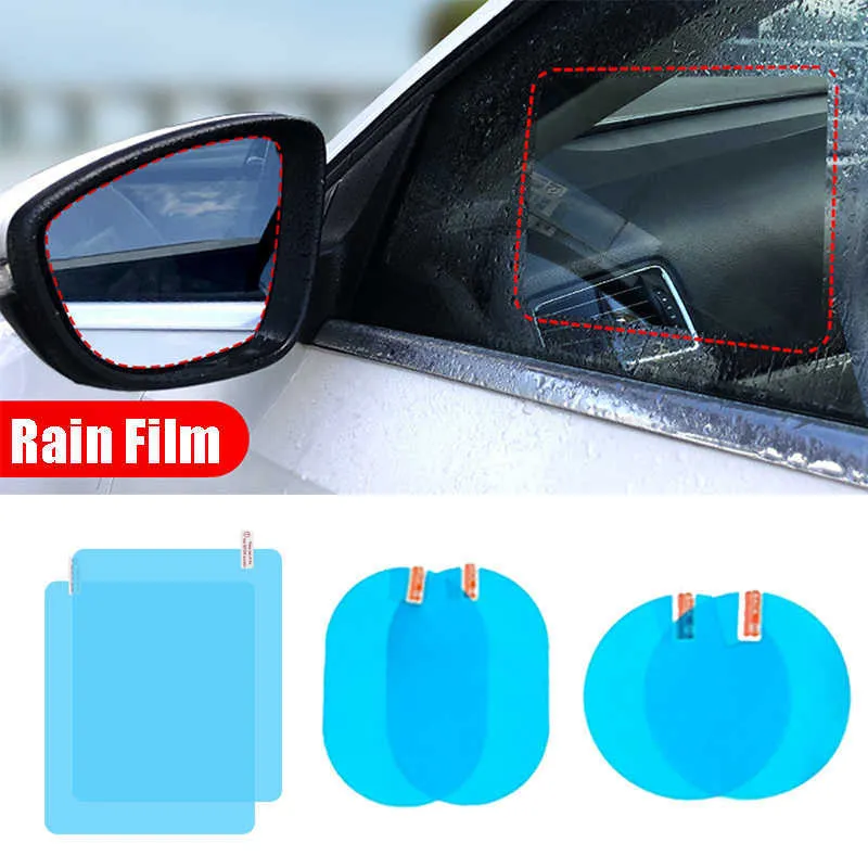 2pcs espejo retrovisor lateral para coche tablero lluvia protector