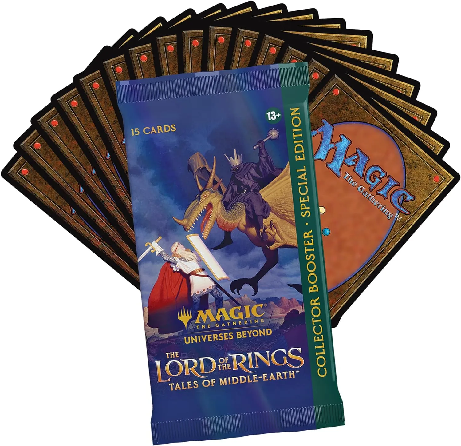 mtg lord of the rings special edition cards MtG Lord of the Rings Special Edition Collector Booster Pack – I'm Board!  Games & Family Fun main image 0