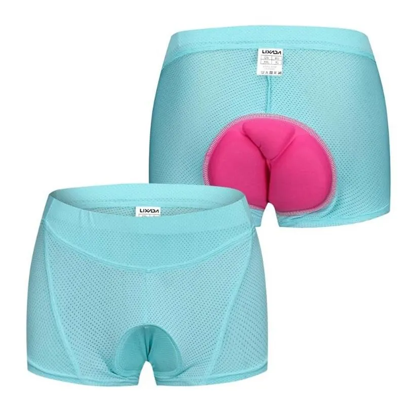 Women's 3D Padded Cycling Underwear Shorts - Bike Undershorts