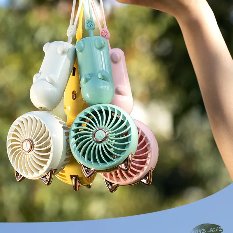 Portable Hand Fans Mini USB Fan: Adorable Desktop Cooling Fan With ...