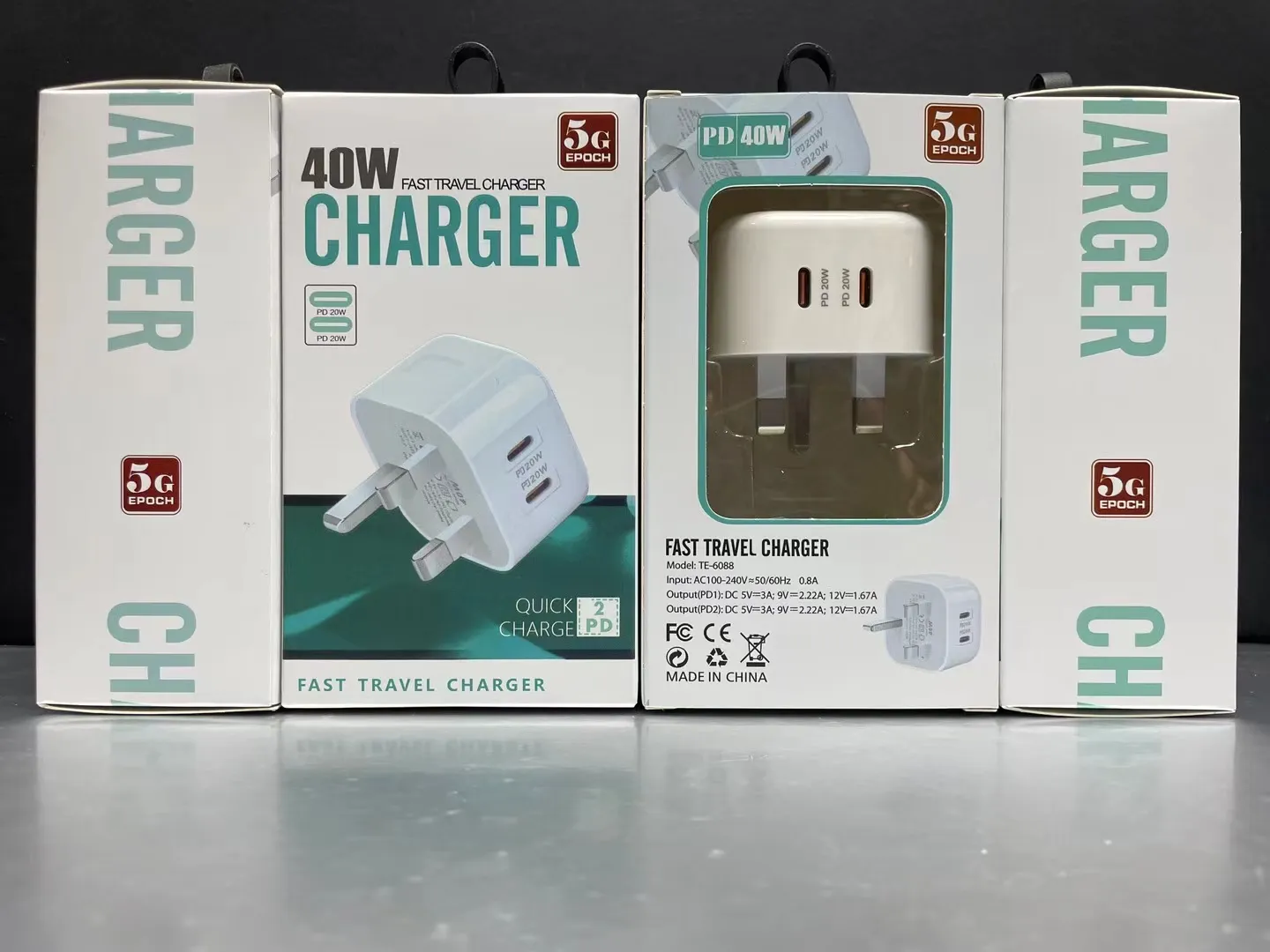 With Box 40W Phone Chargers Dual Type C PD Fast Charging For Samsung Huawei  IPhone Quick Charge With EU US UK AU Plug From Mydhgate20210413, $3.02 |  DHgate.Com