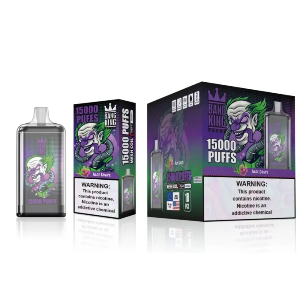 Bang 15000 Bang Box Puff 15k Puff 15000 Vape Pen Monouso E Sigaretta