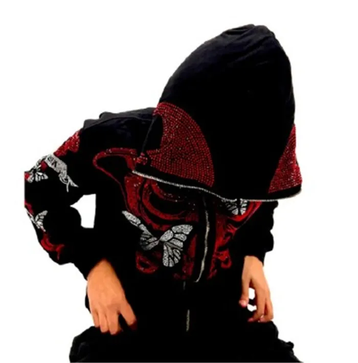 ⑅︎◡̈︎*N＇s shop⑅︎◡̈︎* Li-Ning Chinese New Year Graphic Hoodie 'Black Red' AWDS369-2