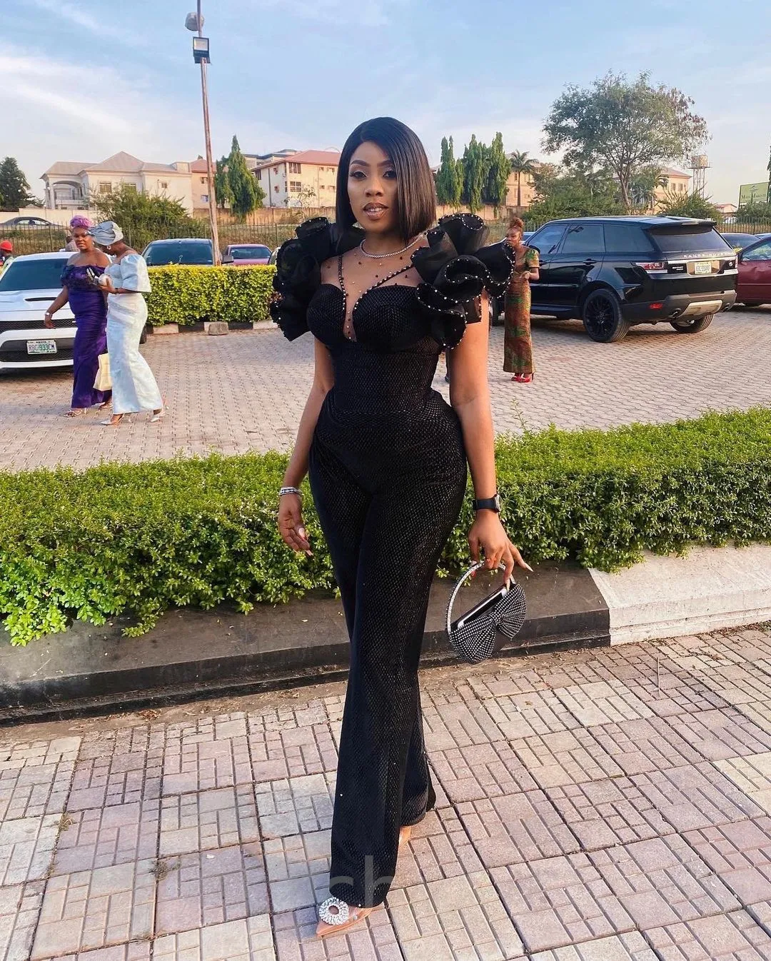 Aso ebi top jumpsuit styles