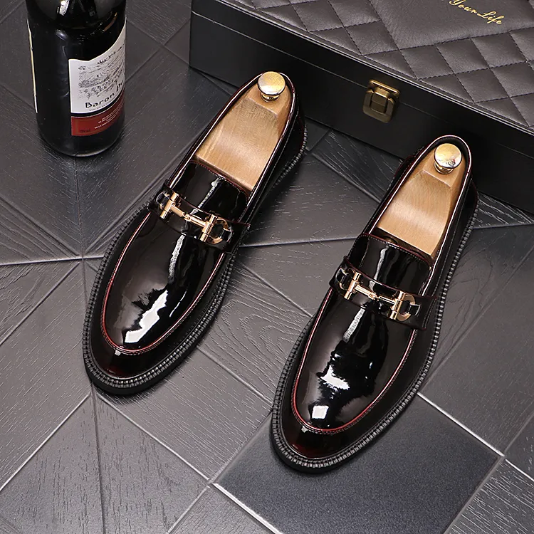Men's Pointed Toe Leather Oxford Loafers Slip-On Dress Shoes for Wedding  and Formal Events from Dhgate Dress Shoes - price 46.79