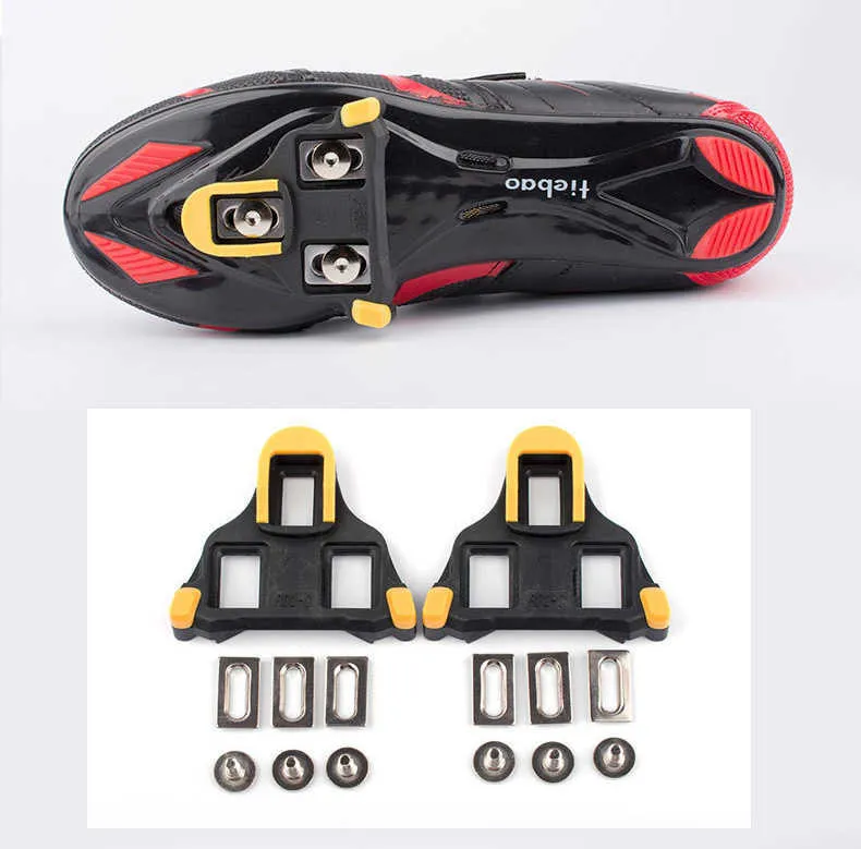 ROCKBROS Road Bike Self-Locking Pedals – 2-Pack With LOOK KEO Cleats, Sealed Cartridge Bearings