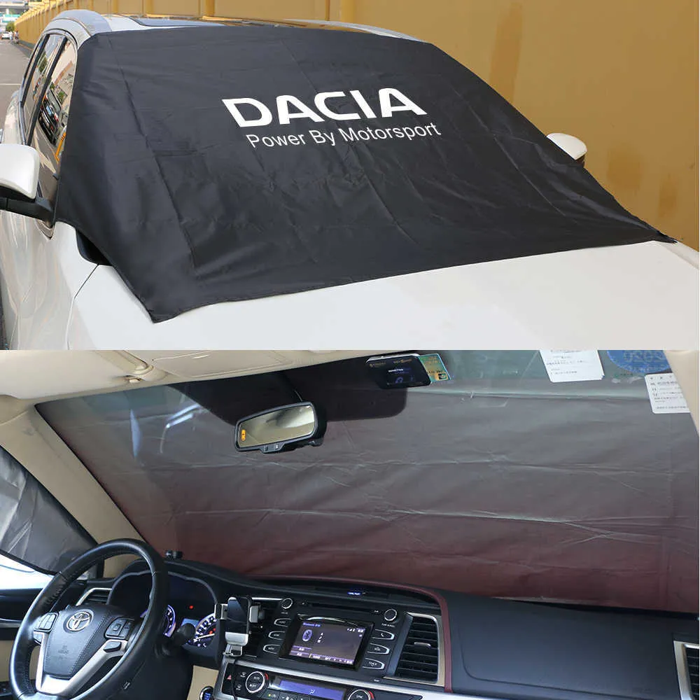 Housse Pare-brise Magnétique Pour Voiture - Taille 70x150cm, Protection Neige/soleil