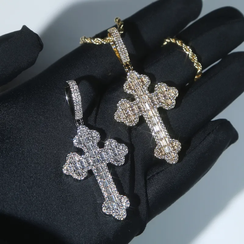 Hip Hop Cross Pendant Necklace For Men And Women ... From Yizhe, $7.96 ...