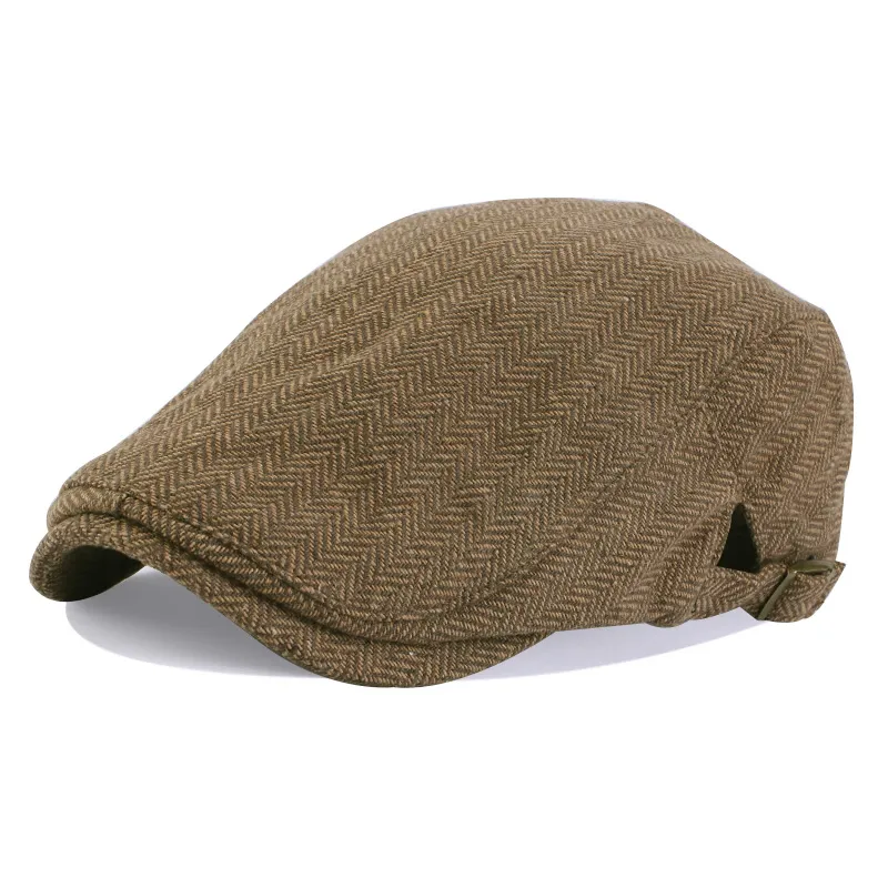 Adjustable Cotton Beret Cap For Men For Men Soft Visor, Striped Ivy Newsboy  Style, Ideal For Artists And Painters From Jewelryearringssets, $4.17