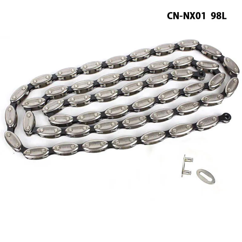 S MTB Single Speed Olive 98Link NX01 Fixed Gear Mountain Bike Road Bicycle Chain Parts With Magic Button 0210 From Mengyang10 11.84 DHgate.Com