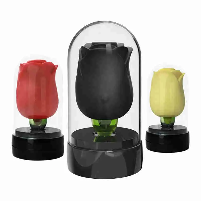 Rose vibrator USB rechargeable clitoral licking vibrator with 6 suction  modes and 6 speed vibration for female stimulation from Dhgate Other  Massage Items - price 9.11