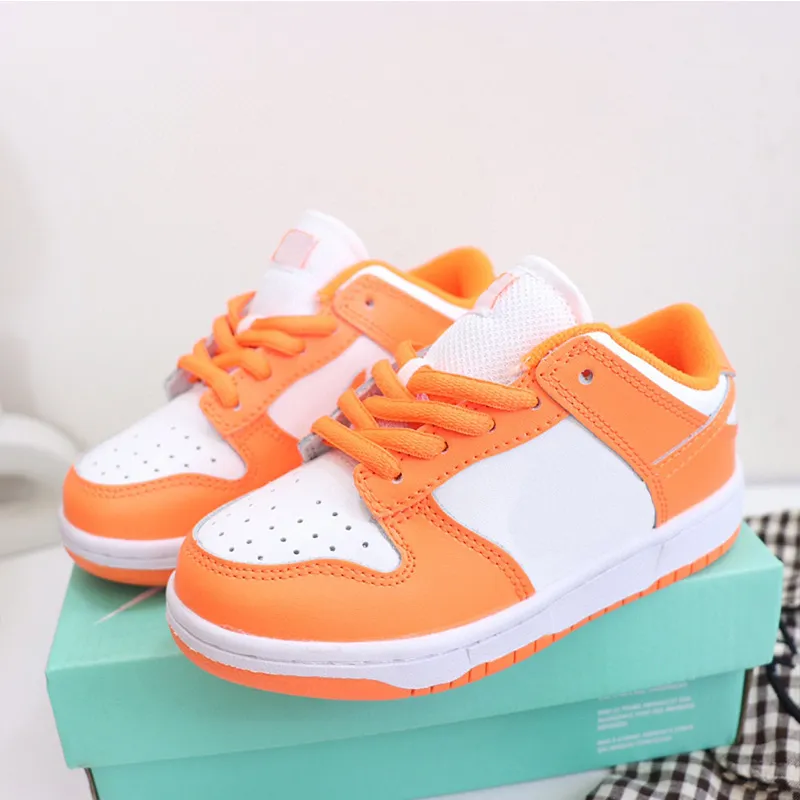 Orange kids sneakers online