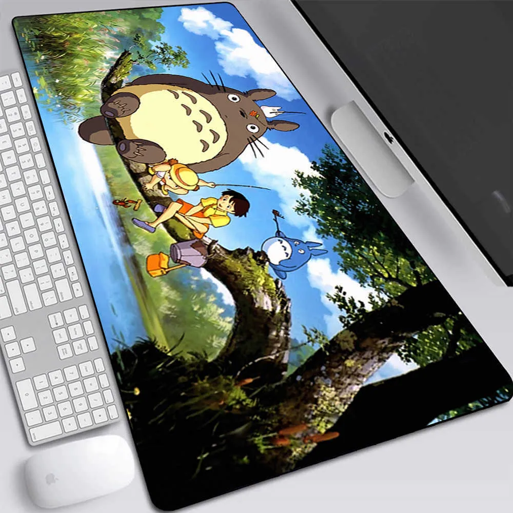 Studio Ghibli Large Gaming Mouse Pad With Wrist Rest From