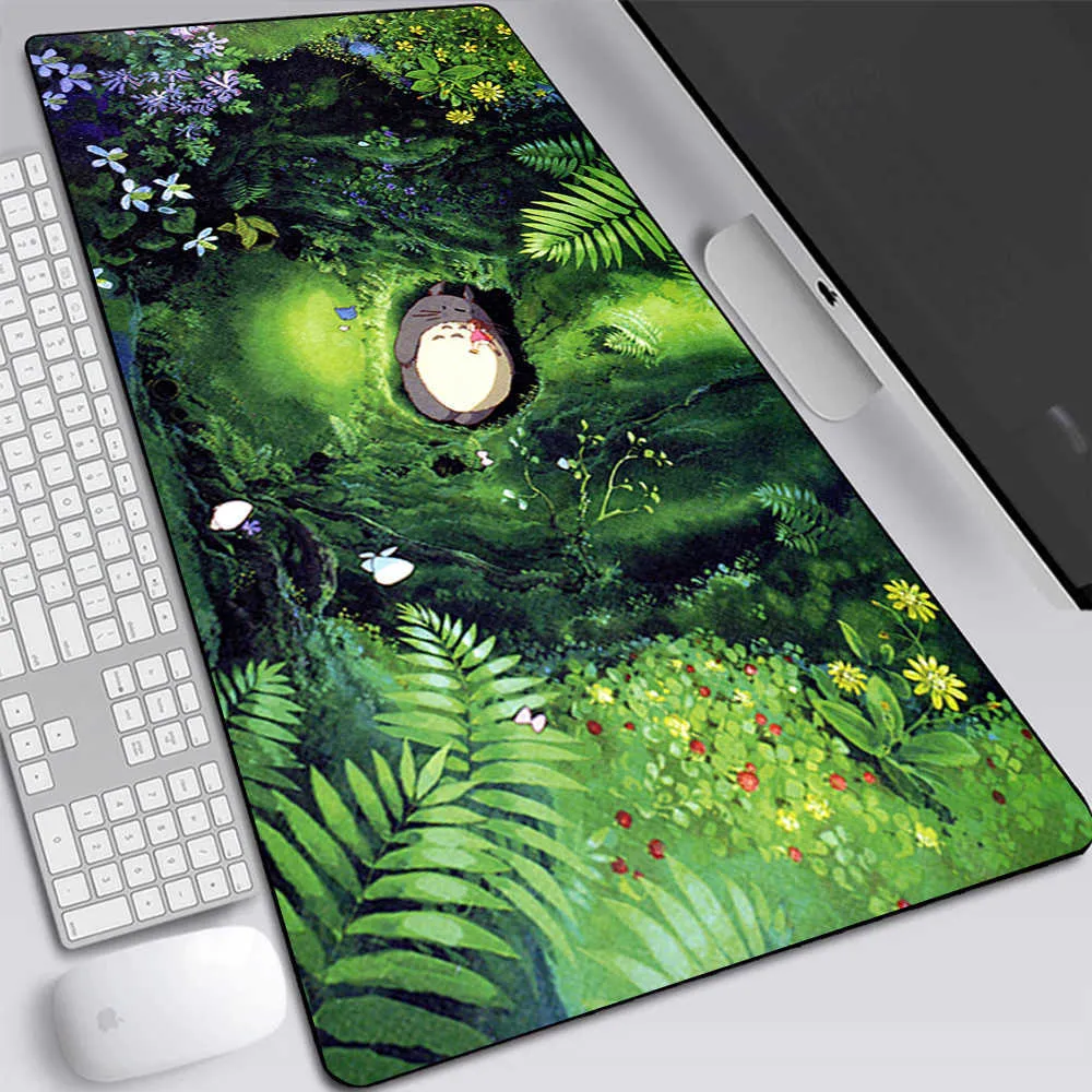 Studio Ghibli Large Gaming Mouse Pad With Wrist Rest From