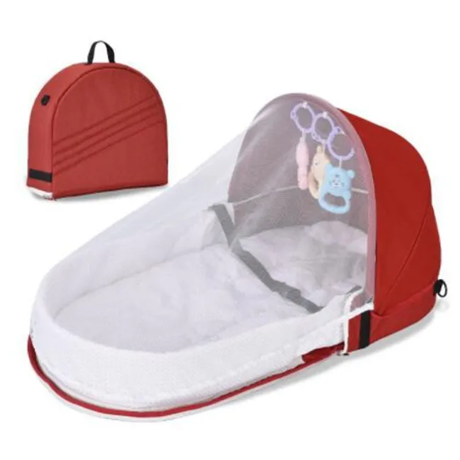 Portable Baby Crib Foldable Breathable Soft Nest... From Caihua2658 ...