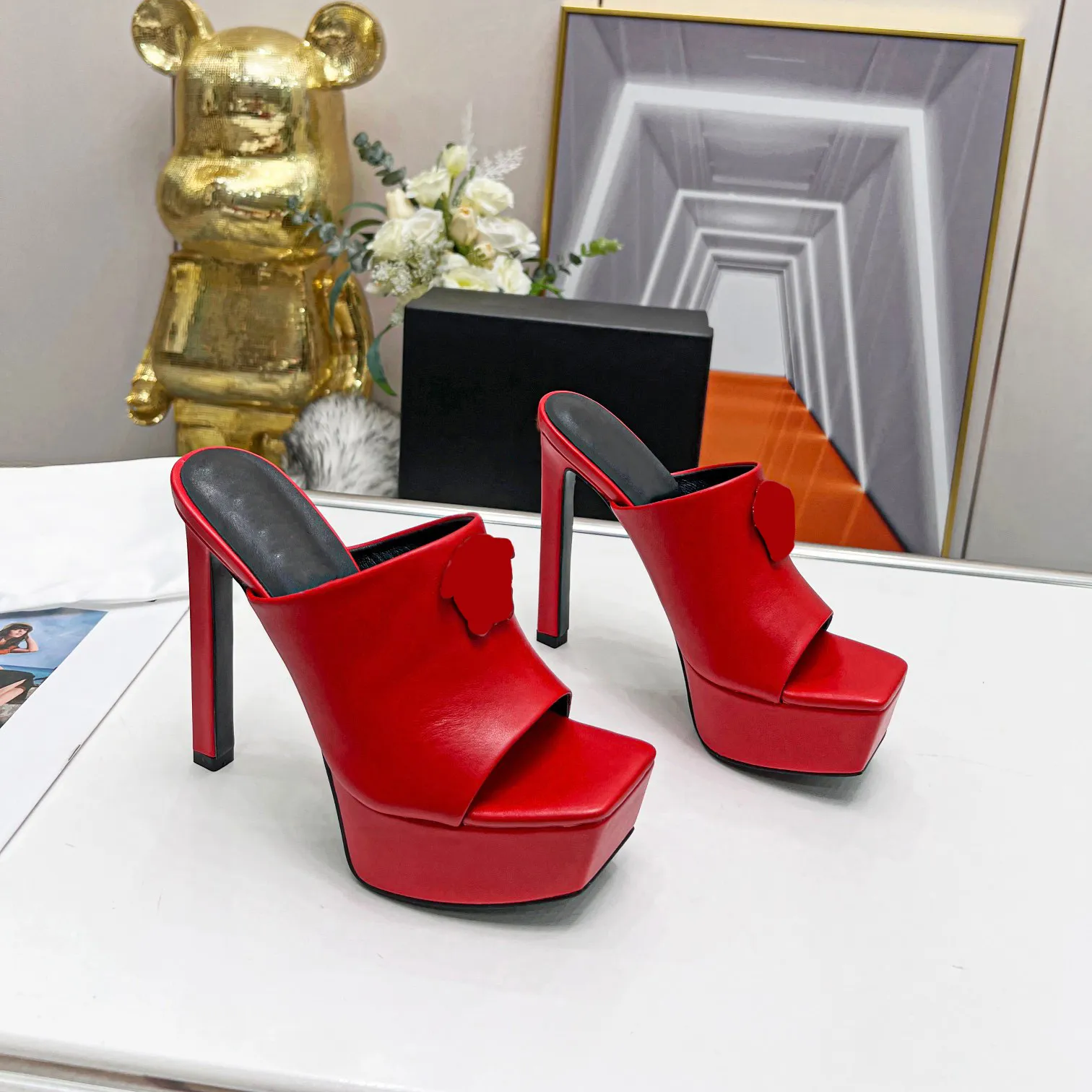 Stiletto slides sales