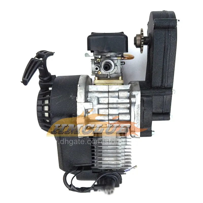 Easy Recoil Pull Starter For 47cc 49cc Pocket Bike / Mini Moto / Dirt Bike ATV (Black)