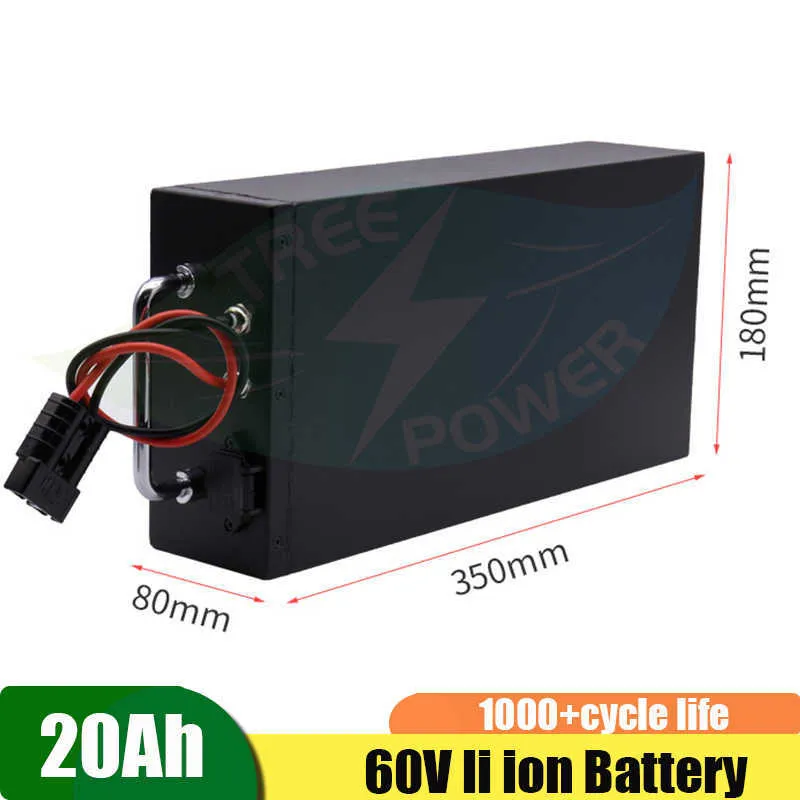 Citycoco Scooter Battery 60v 20ah Portable Design Lithium Battery Foot ...