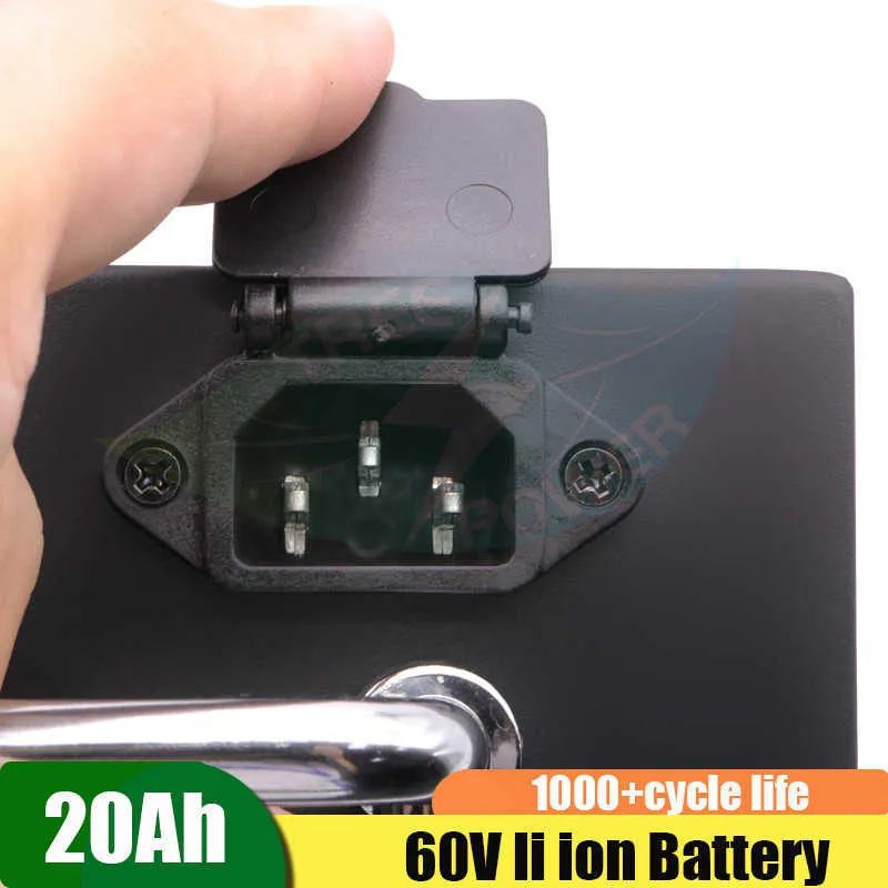Citycoco Scooter Battery 60v 20ah Portable Design Lithium Battery Foot ...