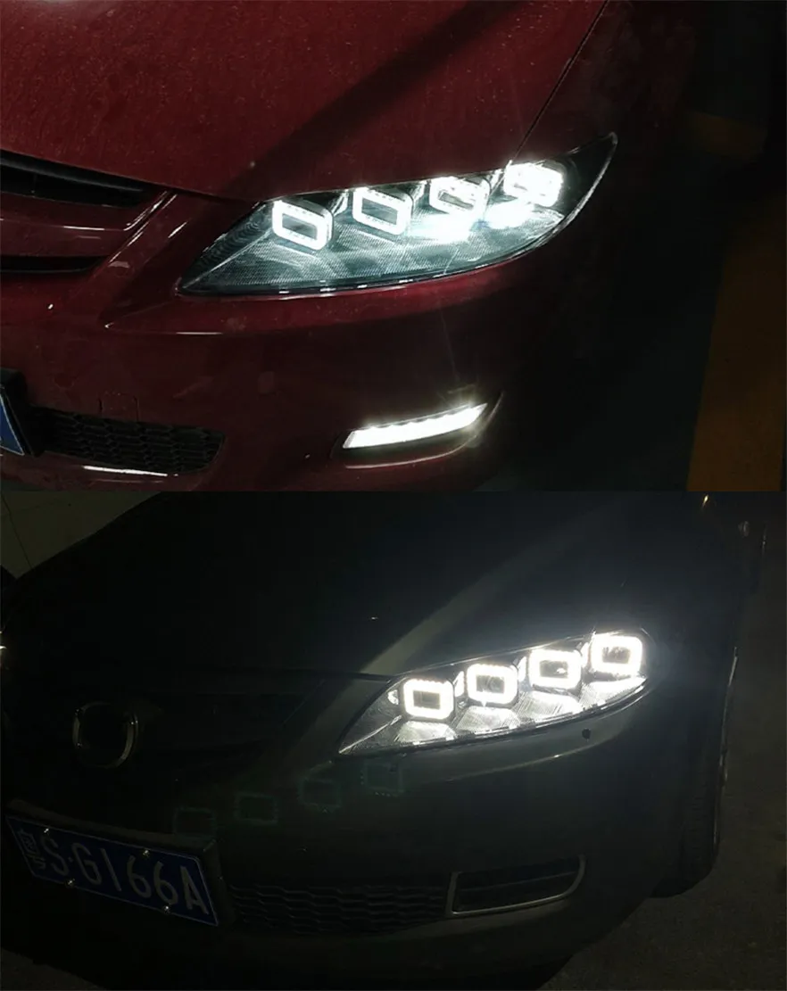 Auto Styling Kopf Lampe Für Mazda 6 Scheinwerfer 20 04 20 15