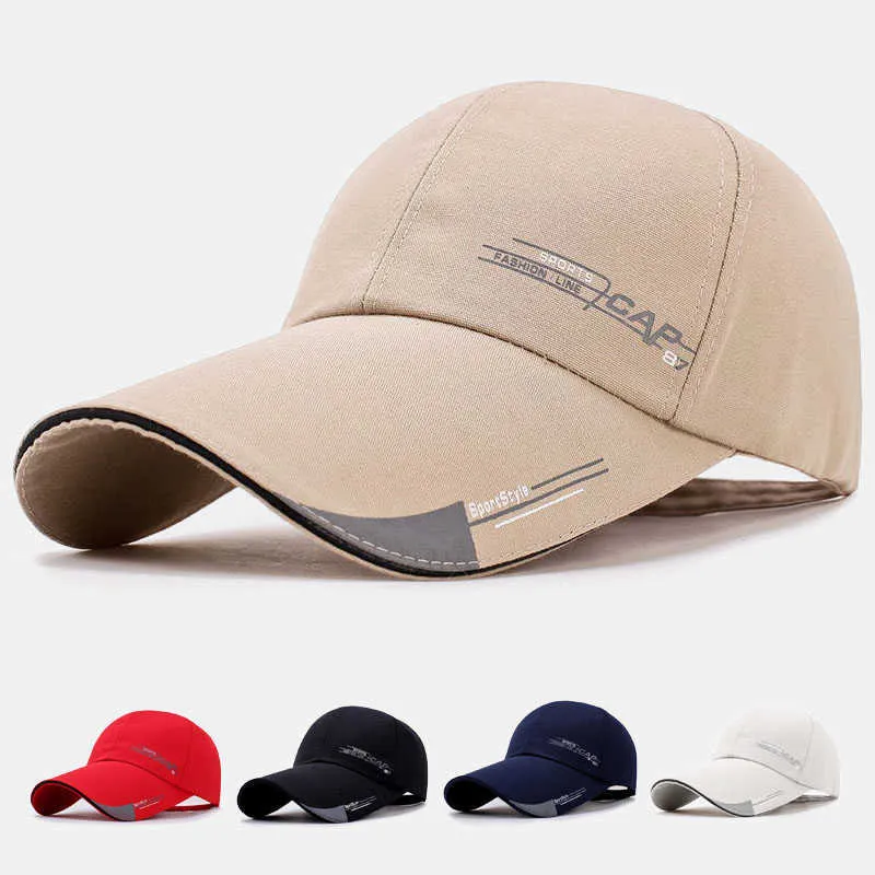 Mens Outdoor Sports Water Resistant Baseball Cap With Long Visor Brim And  Snapback Sun Bone Gorras R230220 From Us_new_mexico, $9.5