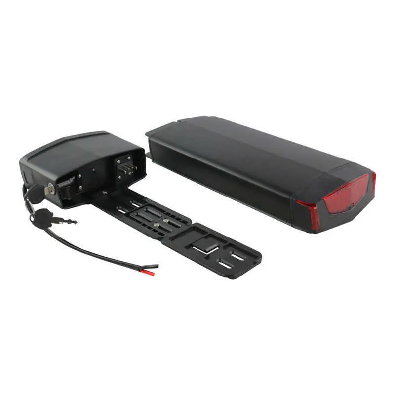 Rear Rack Ebike Battery Pack 36V 10Ah 13Ah 17.5Ah Electric Bicycle Lithium  Batteries With 2 Layers Luggage For 500W 350W 250W From Liuzedongaaaa,  $231.9
