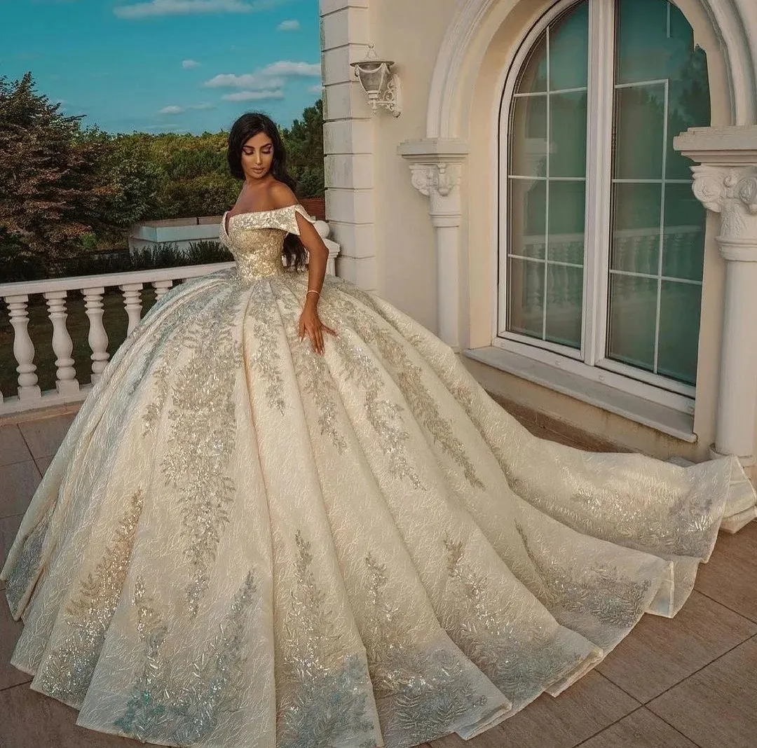 Abito da sposa gonfio sale