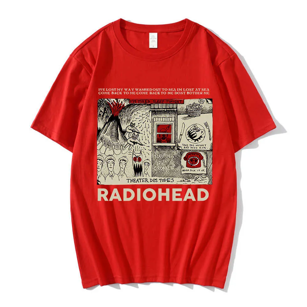Wholesale Harajuku Style 100% Cotton Mens Radiohead Wholesale Harajuku Style 100% Cotton Mens Radiohead