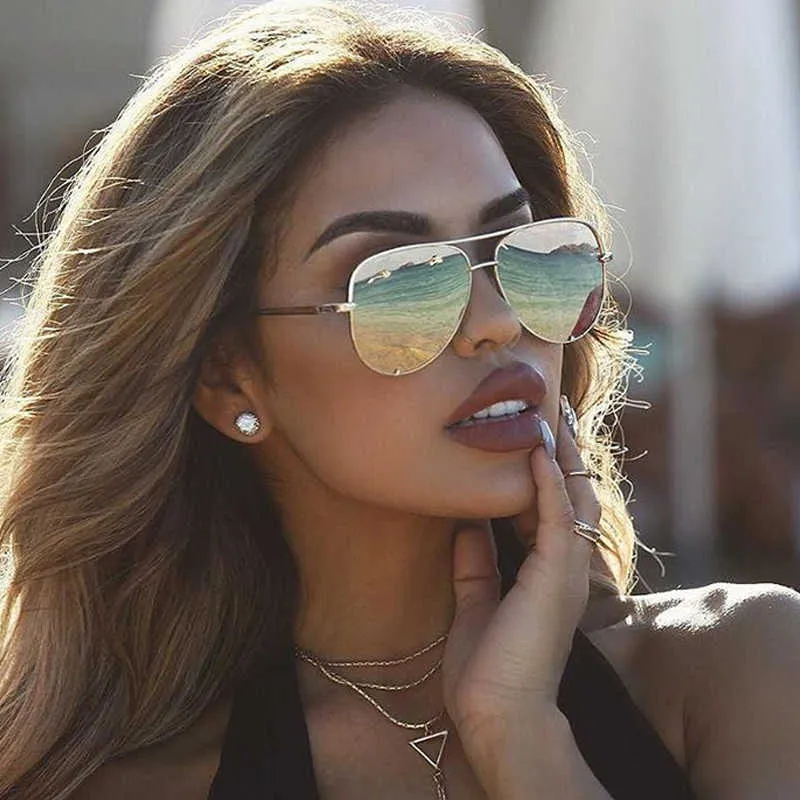 Gafas De Sol Moda Flat Top Gafas Negro Mujer Gafas De Sol 2017