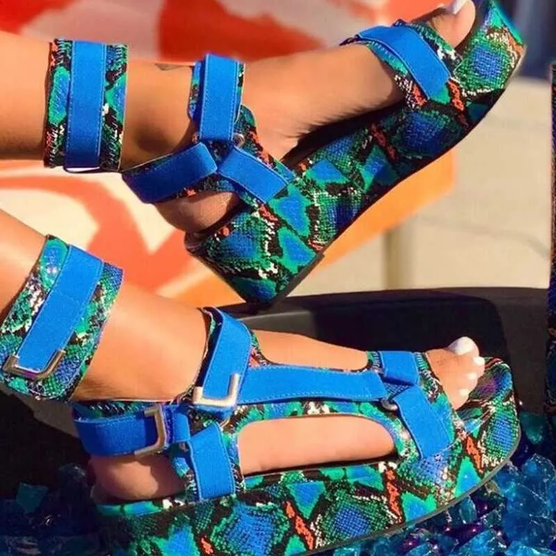 Sandals New Ladies Gladiator Flat Color Shoes Casual Beach Summer