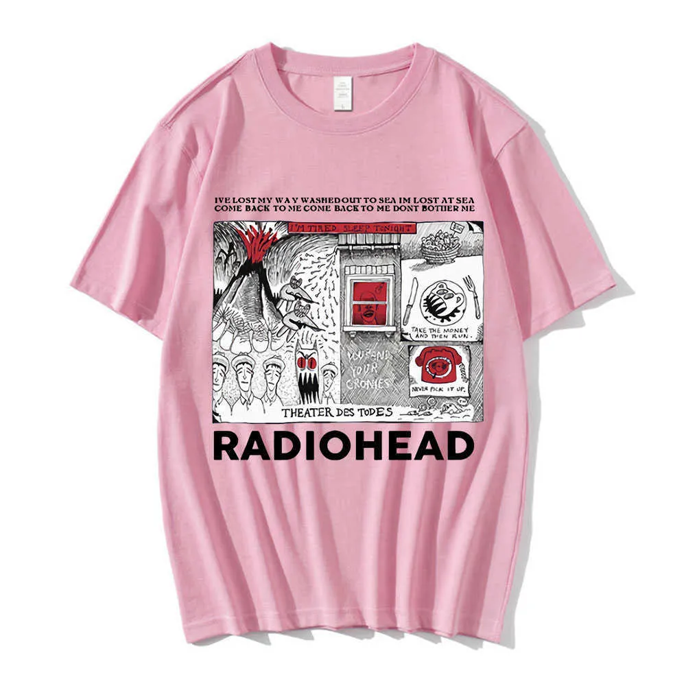 Wholesale Harajuku Style 100% Cotton Mens Radiohead Wholesale Harajuku Style 100% Cotton Mens Radiohead