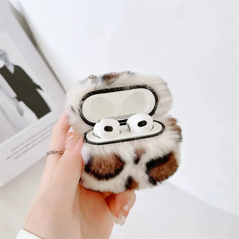 Fluffy Cute Airpods Pro Case Cover Luxury Airpods Case, Furry